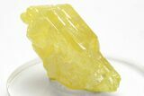 Lemon-Yellow Sulfur Crystal - Italy #207664-1